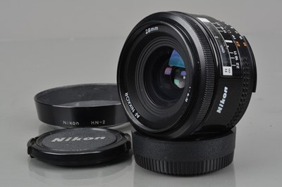 Lot 177 - A Nikon AF Nikkor 28mm f/2.8 Lens