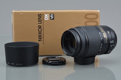 Lot 183 - A Nikon AF-S DX Nikkor 55-300mm f/4.5-5.6G ED VR Lens