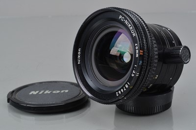 Lot 185 - A Nikon PC-Nikkor 28mm f/3.5 Shift Lens