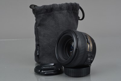 Lot 197 - A Nikon AF-S Nikkor 50mm f/1.4G Lens