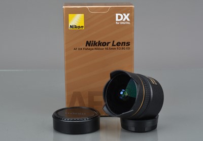 Lot 205 - A Nikon DX AF Fisheye Nikkor 10.5mm f/2.8G ED Lens