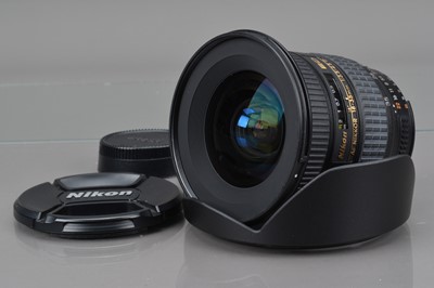 Lot 214 - A Nikon AF Nikkor 18-35mm f/3.5-4.5D ED IF Lens