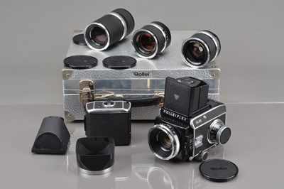 Lot 267 - A Rolleiflex SL66 Camera Outfit