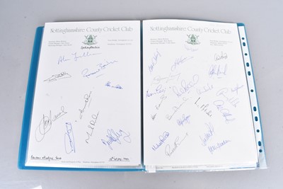 Lot 106 - County Team Cricket Autographs
