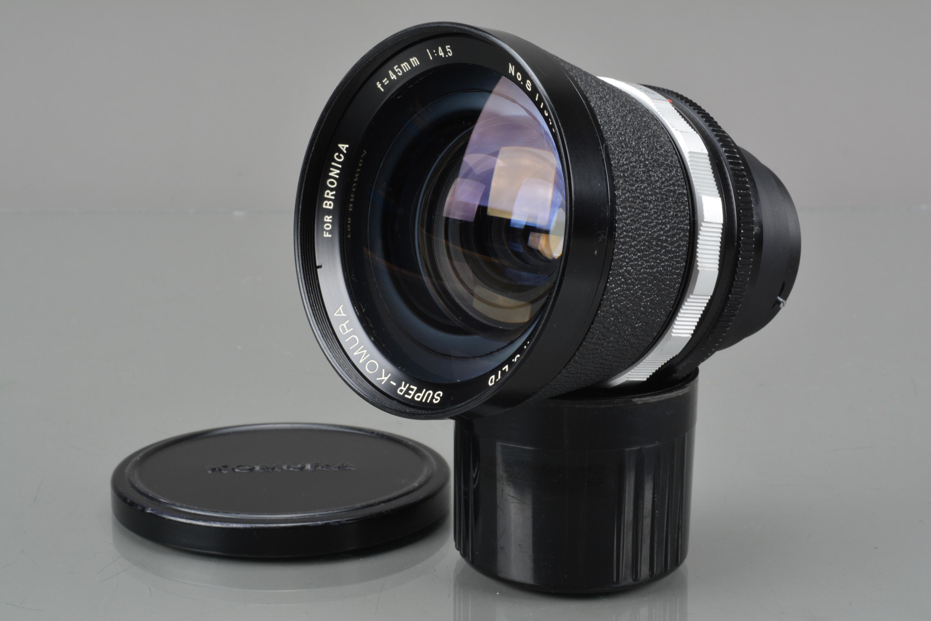 Lot 302 - A Komura Super Komura 45mm f/4.5 Lens,