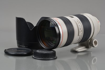 Lot 336 - A Canon EF 70-200mm f/2.8 L Ultasonic Lens