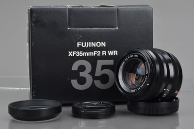 Lot 344 - A Fujinon Super EBC XF 35mm f/2R WR Aspherical Lens
