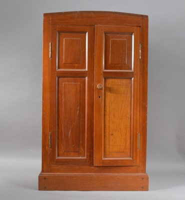 Lot 380 - A 20th century Burmese teak display cabinet