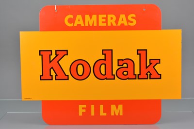 Lot 354 - A Kodak Metal Shop Sign