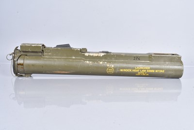 Lot 844 - A Deactivated Swedish Bofors Heat Seeking M72A2 66mm Rocket Launcher