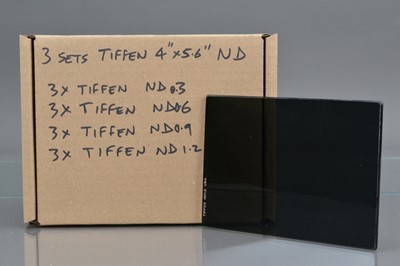 Lot 402 - Three Sets of Four Tiffen 4 x 5.6 Inch ND Filters