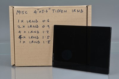 Lot 403 - A Set of Twelve Tiffen 4 x 5.6 Inch IRND Glass Filters