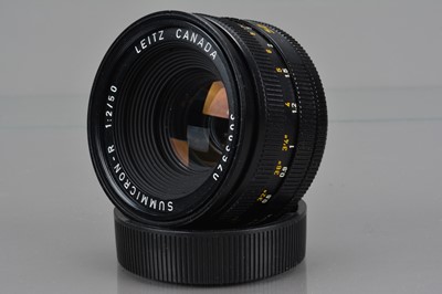 Lot 444 - A Leitz Canada 50mm f/2 Summicron-R Lens