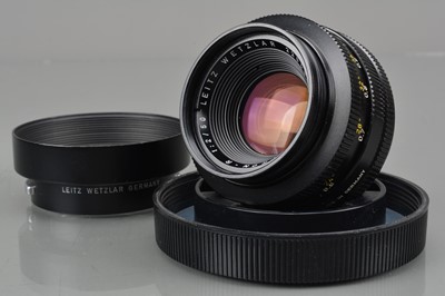 Lot 454 - A Leitz Wetzlar 50mm f/2 Summicron-R Lens