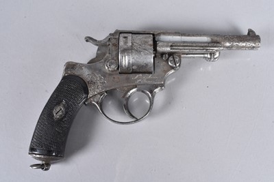 Lot 848 - A Deactivated Belgian St Etienne 11mm Six Shot Revolver