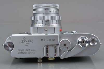 Lot 466 - A Leitz Wetzlar Leica M3 Rangefinder Camera