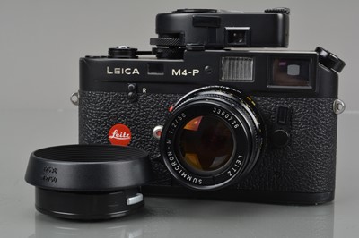 Lot 472 - A Leitz Canada Leica M4-P Rangefinder Camera