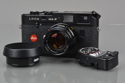 Lot 472 - A Leitz Canada Leica M4-P Rangefinder Camera