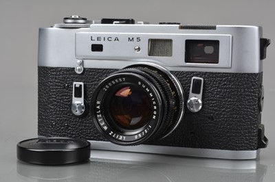 Lot 473 - A Leitz Wetzlar Leica M5 Rangefinder Camera