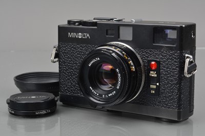 Lot 474 - A Minolta CLE Rangefinder Camera