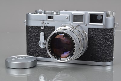 Lot 475 - A Leitz Wetzlar Leica M3 Rangefinder Camera