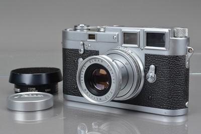 Lot 477 - A Leitz Wetzlar Leica M3 Rangefinder Camera