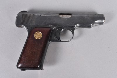 Lot 850 - A Deactivated German Ortgies 7.65mm Semi-Automatic Pistol