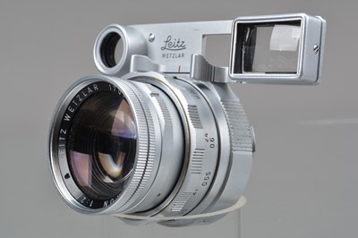Lot 483 - A Leitz Wetzlar 50mm f/2 Dual Range Summicron Lens
