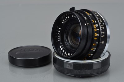 Lot 493 - A Leitz Canada 35mm f/2 Summicron Lens