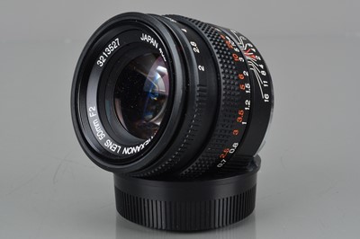 Lot 505 - A Konica M-Hexanon 50mm f/2 Lens