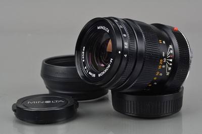 Lot 507 - A Minolta M-Rokker 90mm f/4 Lens