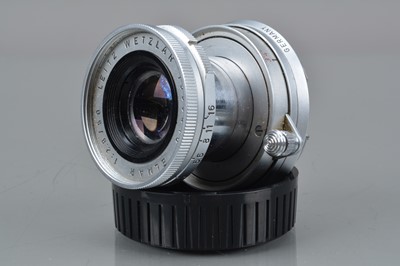 Lot 508 - A Leitz Wetzlar 50mm f/2.8 Elmar Collapsible Lens