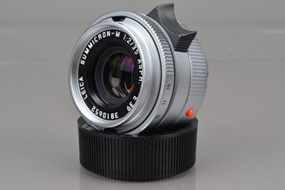 Lot 509 - A Leica 35mm f/2 Summicron-M ASPH E39 Lens