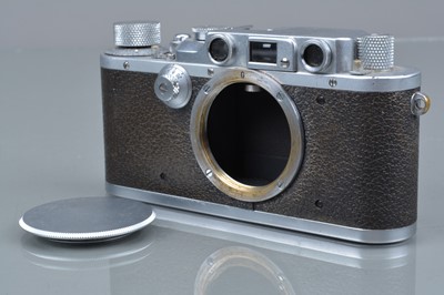 Lot 514 - A Leitz Wetzlar Leica IIIb Model G Rangefinder Camera body
