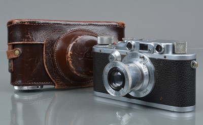 Lot 515 - A Leitz Wetzlar Leica IIIa Model G Rangefinder camera