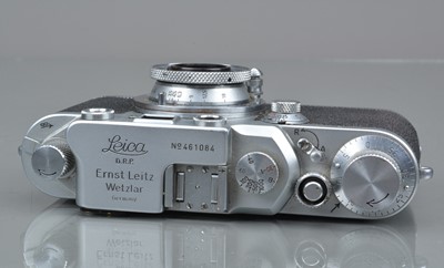 Lot 517 - A Leitz Wetzlar Leica IIIc Rangefinder Camera