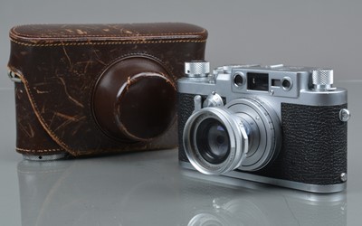 Lot 521 - A Leitz Welzlar IIIg Rangefinder Camera