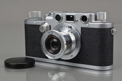 Lot 524 - A Leitz Wetzlar Leica IIIf Rangefinder Camera