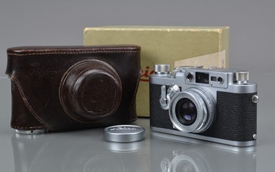 Lot 526 - A Leitz Wetzlar Leica IIIg  Rangefinder Camera