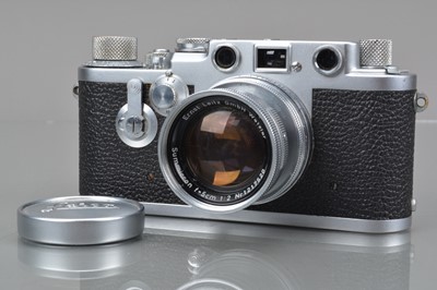 Lot 531 - A Leitz Wetzlar Leica IIIf Rangefinder Camera