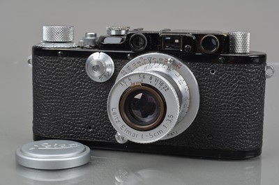 Lot 532 - A Leitz Wetzlar Leica III Model F Rangefinder Camera