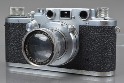 Lot 542 - A Leitz Wetzlar Leica IIIc Rangefinder Camera