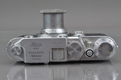 Lot 546 - A Leitz Wetzlar Leica IIIf Rangefinder Camera