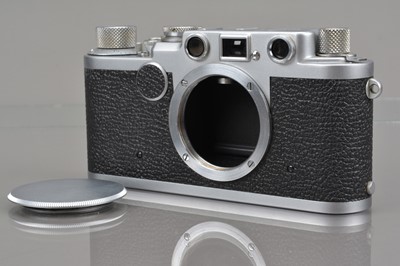 Lot 548 - A Leitz Wetzlar Leica IIf Rangefinder Camera Body