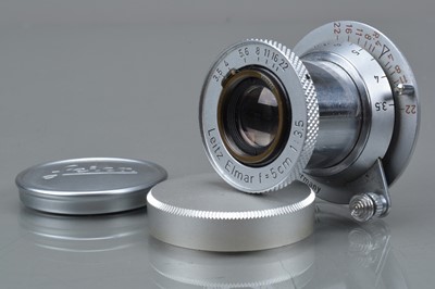 Lot 549 - A Leitz Elmar 5cm f/3.5 Collapsible Lens