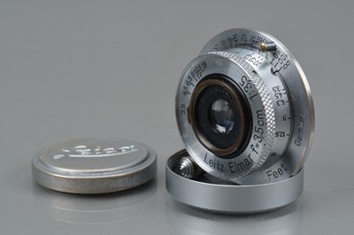 Lot 550 - A Leitz Elmar 3.5cm f/3.5 Lens