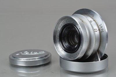 Lot 556 - A Leitz Wetzlar 3.5cm f/3.5 Summaron Lens
