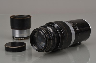 Lot 559 - A Leitz Wetzlar 13.5cm f/4.5 Elmar Lens
