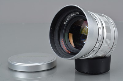 Lot 563 - A Voigtländer Nokton 50mm f/1.5 Aspherical Lens