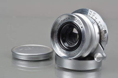 Lot 569 - A Leitz Wetzlar 3.5cm f/3.5 Summaron Lens